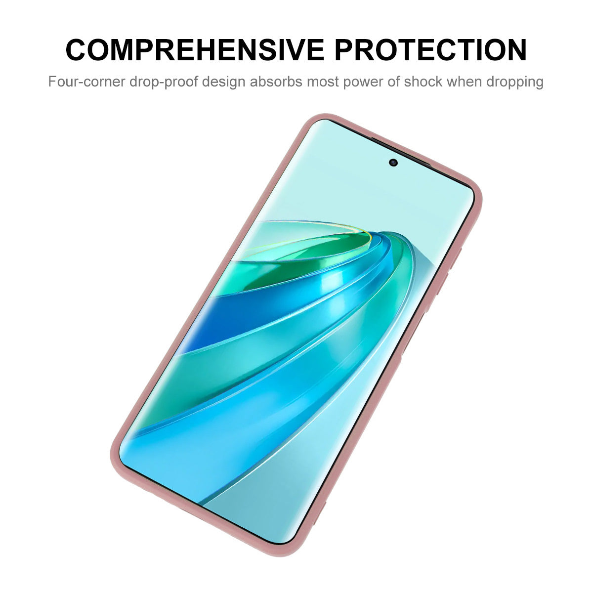 ENKAY HAT PRINCE For Samsung Galaxy A54 5G Liquid Silicone Case Straight Edge Phone Cover with 0.26mm High Aluminium-silicon Glass Clear Film ENKAY HAT PRINCE For Samsung Galaxy A54 5G Liquid Silicone Case Straight Edge Phone Cover with 0.26mm High Aluminium-silicon Glass Clear Film
